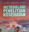 Metodologi Penelitian Kesehatan