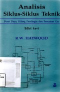 Analisis Siklus - Siklus Teknik