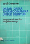 Dasar-dasar Thermodinamika untuk Insinyur