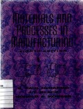 Materials and Processes In Manufacturing  1
