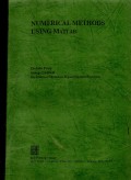 Numerical Methods Using MatLab