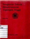 Pengantar Teknik Eksperimental Tegangan Tinggi