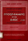 Progaramming With Basic ( Schaum's Outline Series )