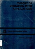 Theory of Vibration Wth Applications