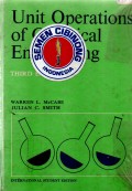 Unit Operations of Chemical Engineering