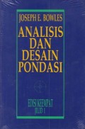 Analisis & Desain Pondasi, edisi 4 jilid 1