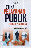 Etika Pelayanan Publik Sebuah Pengantar