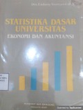 Statistika Dasar Universitas Untuk Ekonomi dan Akuntansi