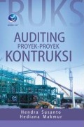 Auditing Proyek-Proyek Kosntruksi