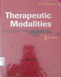 Therapeutic Modalities